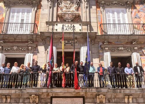 Photo de la réunion des membres de la fédération européenne de films commerciaux, Madrid mai 2022